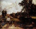 Flatford Mühle Romantischen Landschaft John Constable Strom